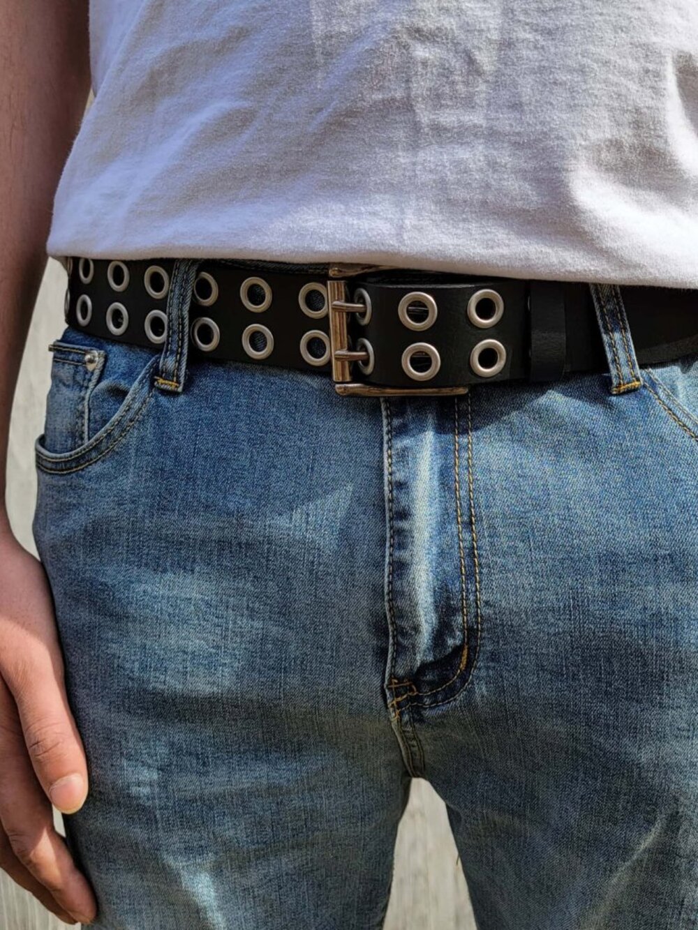 The Brixton Real Leather Belt